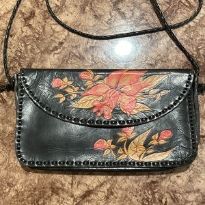 Leather handmade purse